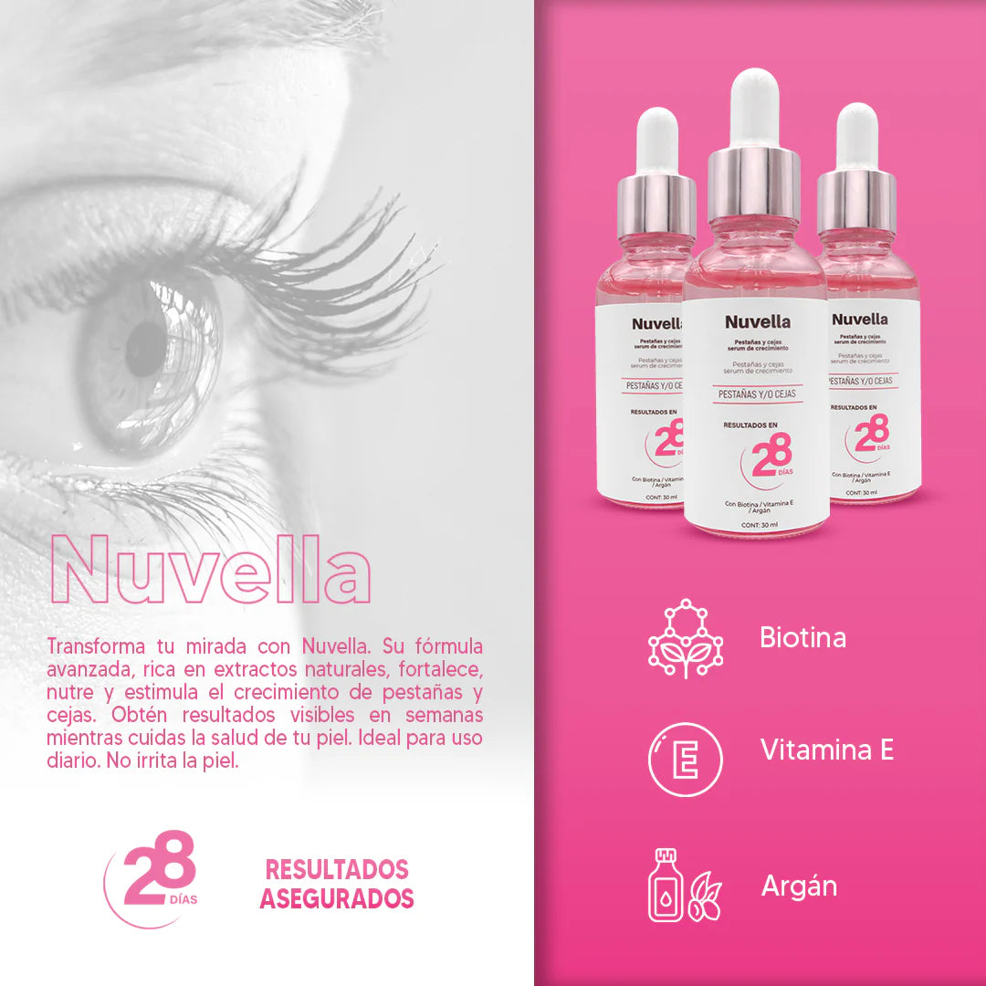 Serum de Pestañas Premium - Nuvella