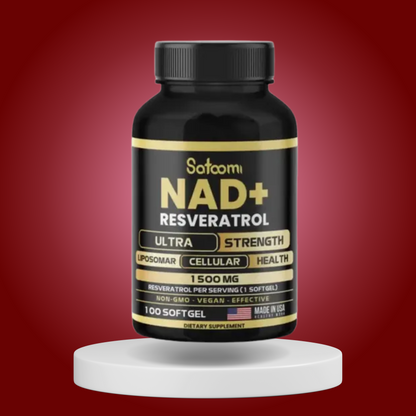 NAD + Resveratrol 100 cápsulas - Antioxidante Premium